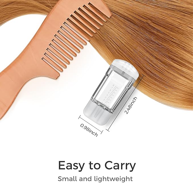 Minoxidil Applicator, Quick Efficient Apply No Messy Hair Serum Applicator Small Minoxidil Applicator Tool, Hair Applicator Bottle Minoxidil Brush Scalp Applicator Comb Dedicated to Minoxidil