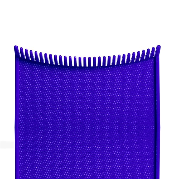 Authentic Cooboard Balayage Board with Teeth | Original Highlighting Paddle from The Maker of Cooboard Hair Highlighting Kit | Easy to Clean, Sturdy, Lightweight (Cooboard Blue)
