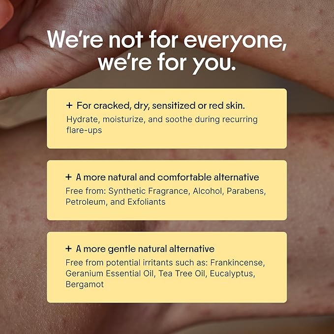 Clearbody Organics Oatmeal Lotion - 4 Fl Oz - Eczema Cream & Treatment - Natural Ointment for Eczema Manuka Honey Hydration Body Lotion