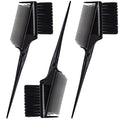 Emperor Hair Dye Brushes - 3 Angled Tint Applicators With Integrated Combs - Root Touch Up and Color Brush for Salon (Black)