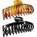 5.5“ Extra Large Hair Clips Long Thick Hair Women’s Jumbo Hair Claw Clips Huge Black Brown XL Giant Claws Strong Basic Gripper