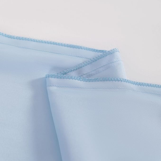 NTBAY Satin Body Pillowcase for Hair and Skin, Luxurious and Silky Pillow case with Envelope Closure, 20x54 Inches, Aqua