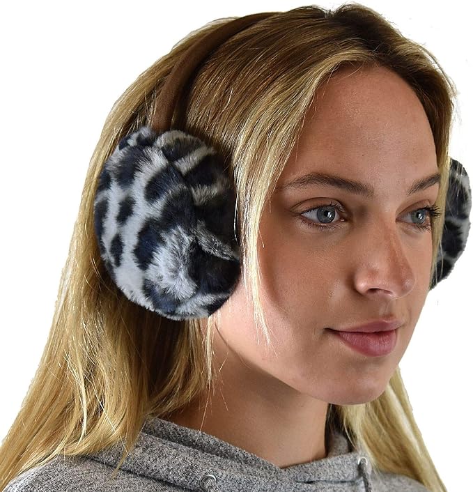 C.C Soft Winter Warm Adjustable Headband Ear Warmer Earmuffs