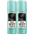 L'Oreal Paris Hair Color Root Cover Up Hair Dye Black 2 Ounce (Pack of 2) (Packaging May Vary)