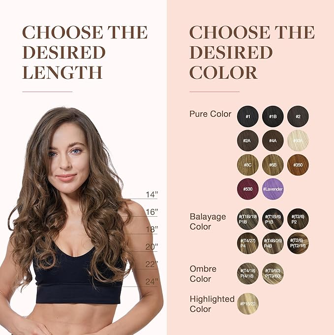 GOO GOO Clip in Hair Extensions Real Human Hair, Remy Human Hair Extensions Clip ins for Women, Natural Human Hair, 20inch 160g 7Pcs, #4A Chocolate Brown