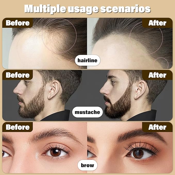 Root Touch Up Hair Color Powder For Concealing Hair Loss and Thinning, Gray Hair Shadow Powder Root Cover Up Hairline Powder For Women Men Eyebrows, Beard Line (Light Blonde, 0.35Ounce)