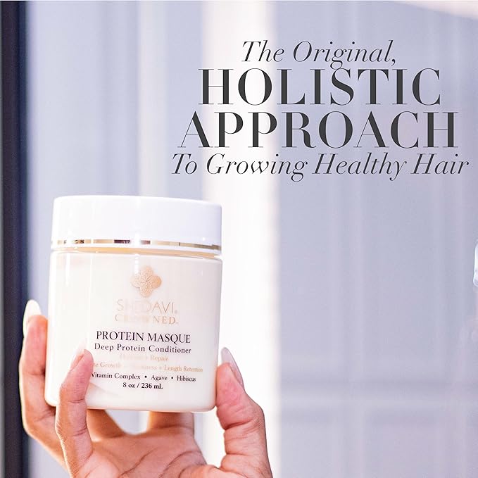 Shedavi Hair Masque - Protein Treatment with Keratin Building Aminos for Dry, Damaged Hair