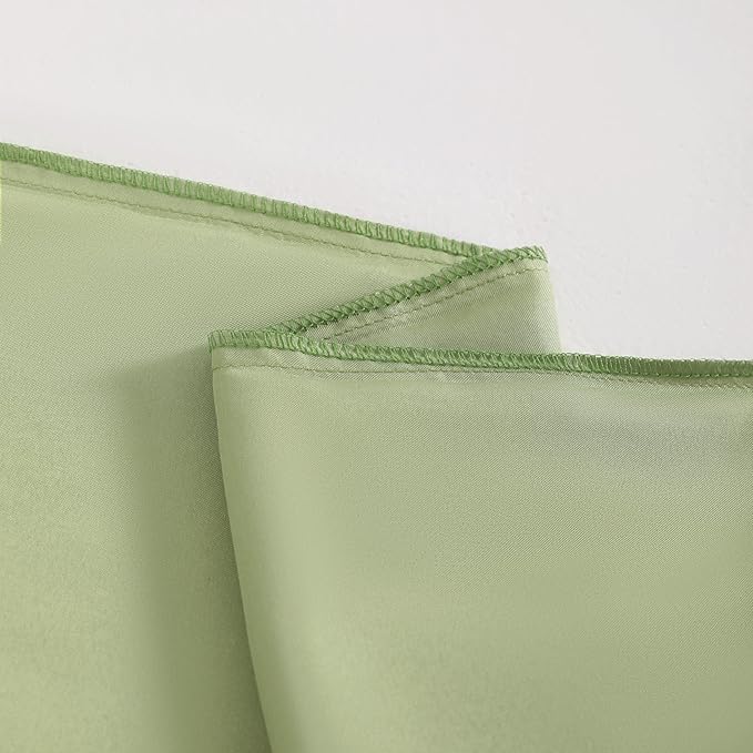 NTBAY Satin Body Pillowcase for Hair and Skin, Luxurious and Silky Pillow case with Envelope Closure, 20x54 Inches, Sage Green