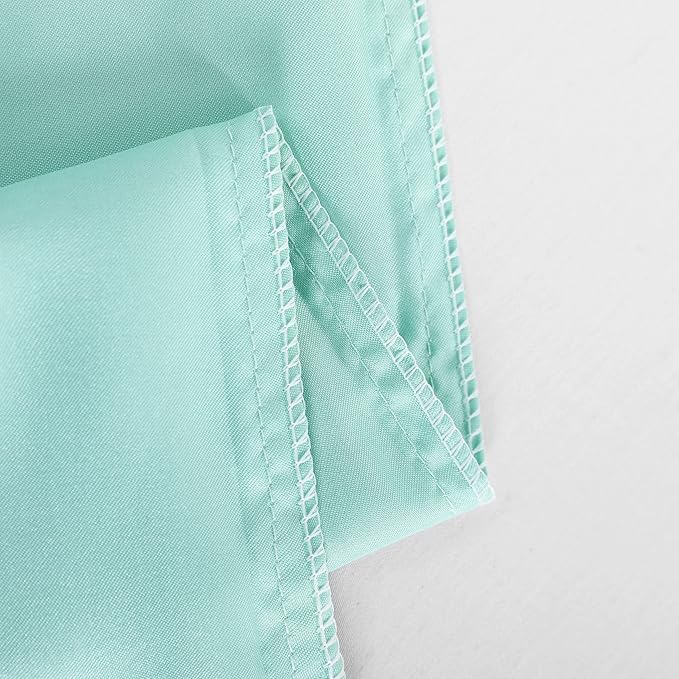 NTBAY 2 Pack Satin Queen Pillowcases for Hair and Skin, Luxurious and Silky Pillow Cases with Envelope Closure, 20x30 Inches, Light Blue