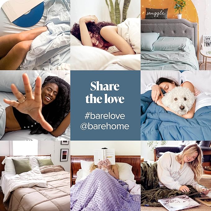 Bare Home Microfiber Bulk Pillow Cases - Standard/Queen Size Set of 4 - Cooling Pillowcases - Double Brushed - Emerald Pillowcases 4 Pack - Easy Care (Standard - 4 Pack, Emerald)