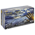 Adenna DLG675 Dark Light 9 mil Nitrile Powder Free Exam Gloves (Black, Medium) Box of 100