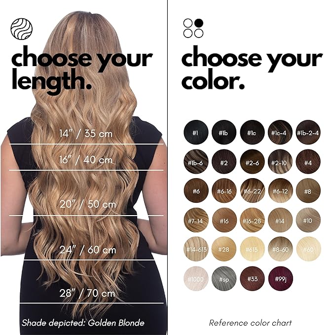 Irresistible Me Real Human Hair Extensions Clip Ins – 100% Human Hair Clip In Extensions for Length & Volume – Invisible Extension – Heat Resistant & Dyeable – Blonde Highlights, 20 Inches