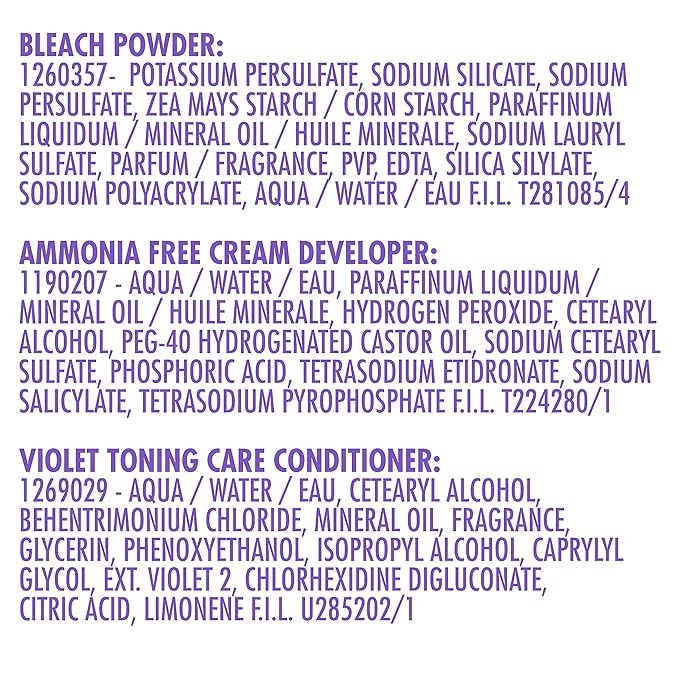 SoftSheen-Carson Interbeauty Dark and Lovely® Uplift Bleaching Kit with Powder, Developer, and Toner for Blonde Hair
