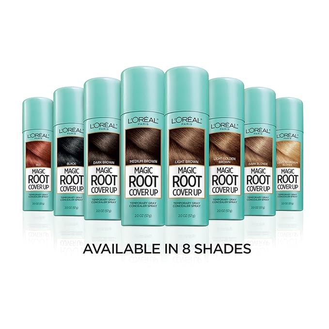 L'Oreal Paris Hair Color Root Cover Up Hair Dye Light to Medium Blonde 2 Ounce (Pack of 2) (Packaging May Vary)