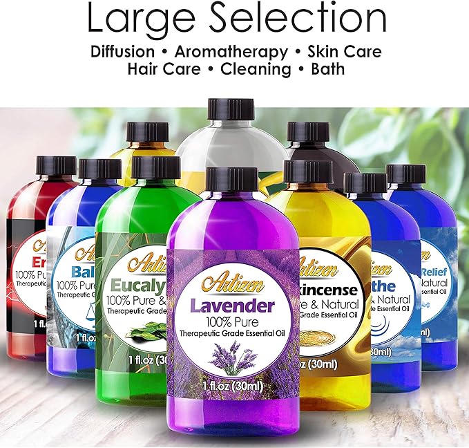 Artizen 2oz Oils - Lemon Essential Oil - 2 Fluid Ounces