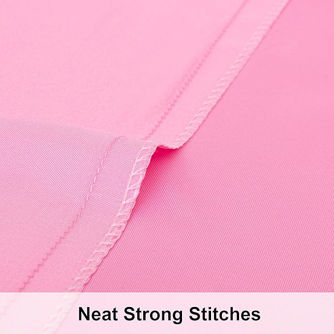 NTBAY Satin Body Pillowcase for Hair and Skin, Luxurious and Silky Pillow case with Envelope Closure, 20x54 Inches, Pink