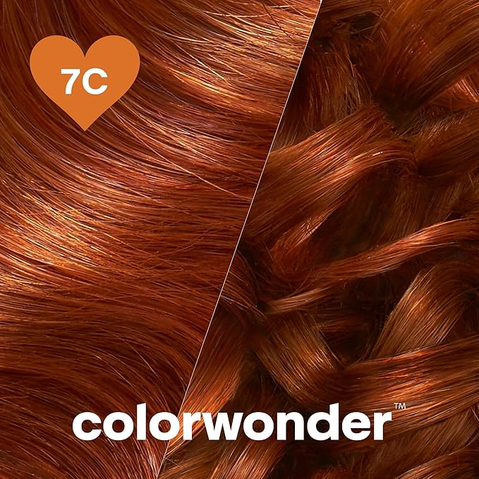 Madison Reed colorwonder Demi-Permanent Hair Color, Effortless At-Home Hair Dye, Ammonia-Free, Cruelty-Free, That's So Fire (7C Light Copper), Pack of 2