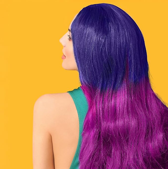 Splat Ombre Rain | Original Complete Kit | Blue & Purple Hair Color | Vegan & Cruelty Free